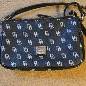 Dooney & Bourke Black and White Crossbody Bag